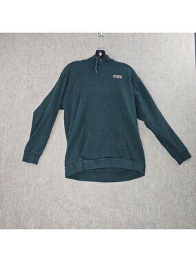 Victorias Secret PINK Teal Oversized Hoodie Sweatshirt S/P